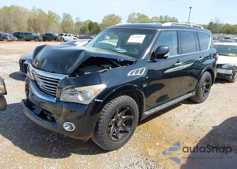 2014 Infiniti Qx80 из США, поврежденный, VIN JN8AZ2NFXE9554706